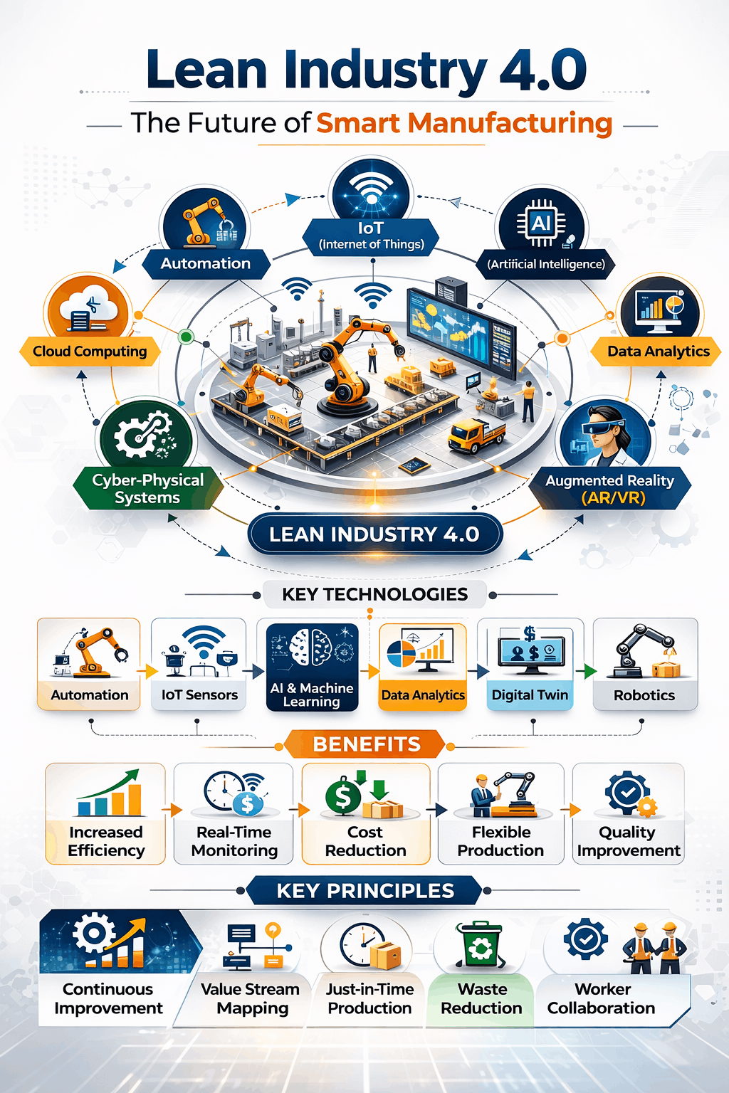 Lean Industry 4.0 – The Future of Smart Manufacturing