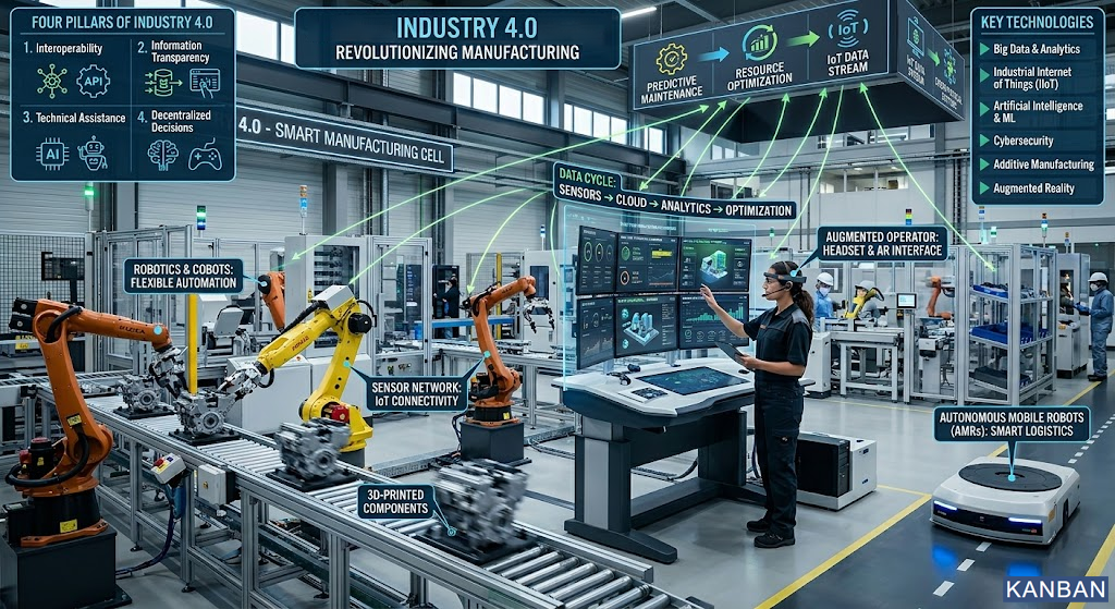 Industry 4.0 Production System | Smart Manufacturing and Digital Transformation