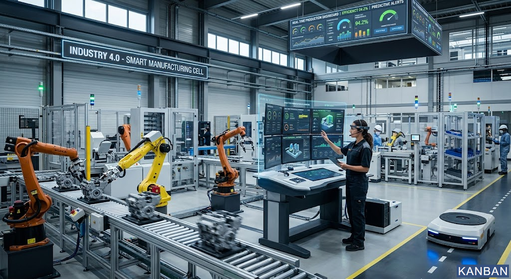 Industry 4.0 Smart Factory | Connected Manufacturing Systems